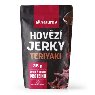 Kompletní sortiment - Allnature BEEF Teriyaki Jerky 25 g