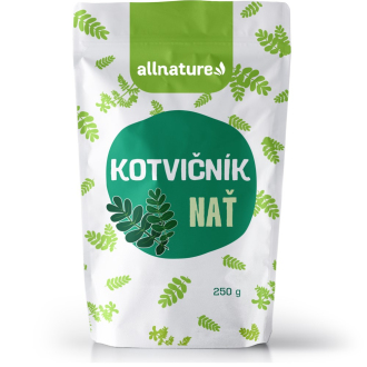 Přírodní doplňky stravy - Allnature Kotvičník nať 250 g