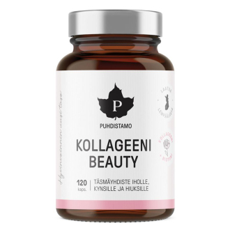 Přírodní doplňky stravy - Puhdistamo Collagen Beauty 120 kapslí (Kolagenové peptidy Verisol)