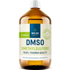 WoldoHealth DMSO dimethylsulfoxid 99,9% 1000 ml
